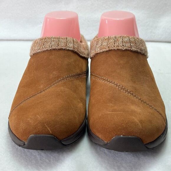 Vionic Shoes Womens 7 Arbor Brown 1st Ray Technology Suede Casual Clog Comfy - Picture 1 of 9